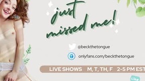 Recent Screenshot of  beckthetongue