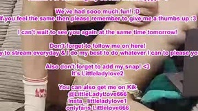 Recent Screenshot of  littleladylove1